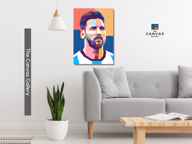 Messi graffiti